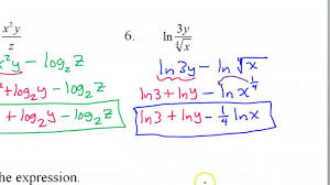 This problem has been solved! Expanding And Condensing Logarithms Youtube