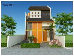 Contoh desain rumah minimalis setengah nan artistik 25. Desain Rumah Minimalis 2 Lantai Sederhana Wa 081229418751