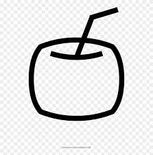 Download or print this amazing coloring page: Coconut Coloring Page Clipart 3484445 Pinclipart