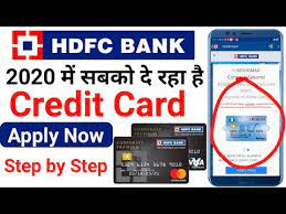Hdfc bank offers different credit cards in different segment. Hdfc Bank Credit Card Online Apply Step By Step Complete Process Online Credit Card Apply Hdfc Youtube