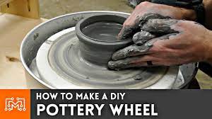 Learning how to process clay may seem intimidating but it is not all that difficult. How To Make A Diy Pottery Wheel I Like To Make Stuff Youtube