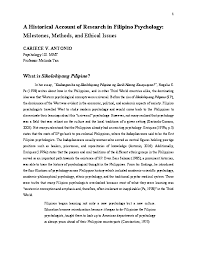 A sample research paper in filipino subject. Filipino Psychology Research Papers Academia Edu