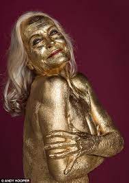 Spray paint each section and allow to dry completely before bringing. Bond Girl Shirley Eaton Recreates Her Most Famous Look For Mailonline Daily Mail Online