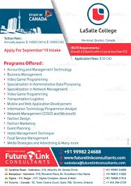 Lasalle College Montreal Canada College Tuition Lasalle Business Management