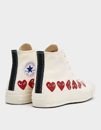 Comme Des Garcons Play X Converse Chuck Taylor Multi Heart 1970s Hi Comme Des Garcons Play Play Converse Chuck Taylor High Multi Heart Sneaker In Off White 1000 I 2020