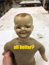 Unique handmade doll for sale