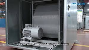 Airflow to 96,500 cfm (164,000 m 3 /hour) static pressure to 4 inches w.g. Infinair Dwdi Double Width Double Inlet Centrifugal Cabinet Fan Yfick Youtube