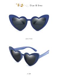 Us 4 48 Warblade New Children Sunglasses Kids Polarized Sun Glasses Love Heart Boys Girls Glasses Baby Flexible Safety Frame Eyewear In Sunglasses