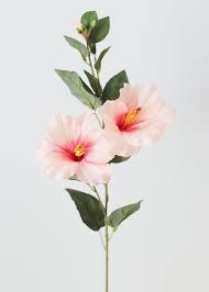 We have been importing and wholesaling decorative items for over 40 years. Light Pink Hibiscus Silk Flower Online Silk Flowers Afloral Com Tropical Artificial Flowers Flower Spray Flowers Photography