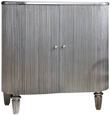 Store your stemware and sauvignon blanc in style. Retro Silver Drinks Cabinet Sideboards Display Cabinets
