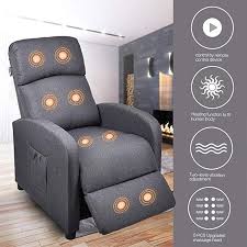 Amazon Com Fullwatt Massage Recliner Chair W Remote Control 5 Massage Modes Fabric Recliner Chair Adjustable Kids Recliner Chair Recliner Chair Reclining Sofa