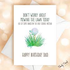 There are no words that would express how much i love and respect you, dad. Golf Birthday Wishes To Dad Brother Happy Birthday Golf Ball Present Card Ad Ad
