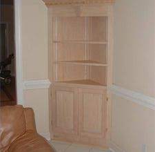 What's the best way to build a corner hutch? How To Build A Corner China Cabinet Ehow Home Remodeling Diy Corner China Cabinet Corner China Cabinets