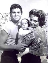 Michael And Dodie Levy Frasier Landon With Their Adopted Son Josh Landon Michael Landon Hot Actors Teenage Werewolf