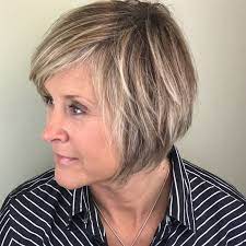 Jaw Length Layered Haircut Over 50 Womens Hairstyles Modern Hairstyles Hairstyles Over 50
