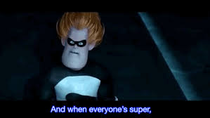 Fironic is a minor character indisney/pixar's 2004 animated film, the incredibles. Buddy Pines Artists Of Tumblr Mr Incredible Gif On Gifer By Faujind
