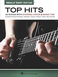 Recommended by the wall street journal. Top Hits Really Easy Guitar 22 Songs With Chords Lyrics Basic Tab Hal Leonard Corp Amazon De Bucher