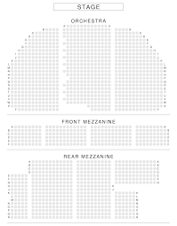 Broadway Theatre Seating Chart View From Seat New York