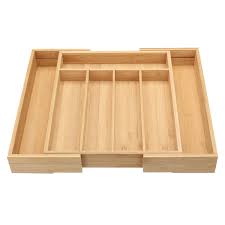 Maybe you would like to learn more about one of these? Bamboo Expandable Drawer Organizer For Utensils Holder Adjustable Cutlery Tray Wood Drawer Dividers Organizer For Silverware Flatware Knives In Kitchen Bedroom Living Room Walmart Com Walmart Com