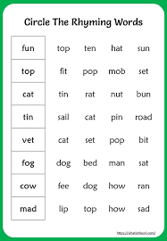 Rhyming Words Worksheet For 2nd Grade Rhyming Words Rhyming Words Jolly Phonics Letter S In 2020 Rhyming Words Worksheets Rhyming Words Kindergarten Reading Worksheets