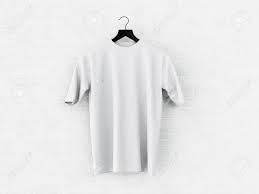 Download 3d Illustration Hanger With Empty White T Shirt Hanging On Brick Wall Mockup Concept Stock Photo Picture And Royalty Free Image Image 108232784