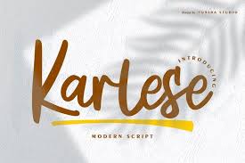 Check out our modern cursive font selection for the very best in unique or custom, handmade pieces from our digital shops. Karlese Modern Script 1033944 Handwritten Font Bundles