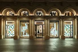 Home Retail Focus Fashion Window Display Fendi Retail Store Design
