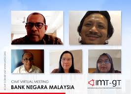 The current status of the logo is active the above logo design and the artwork you are about to download is the intellectual property of the copyright and/or trademark holder and is offered to you. Virtual Meeting With Bank Negara Malaysia Indonesia Malaysia Thailand Growth Triangle Imt Gt