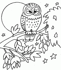 Dibujos Para Colorear De Buhos
