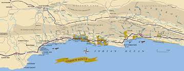 Visitors Guide To Cape Town Western Cape Garden Route Map Route Map Scenic Tours Beaches In The World