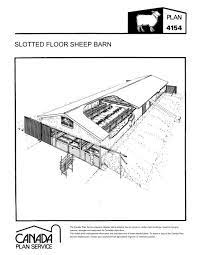 Slotted Floor Sheep Barn Leaflet