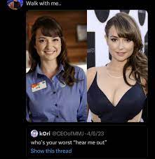 Milana vayntrub porn