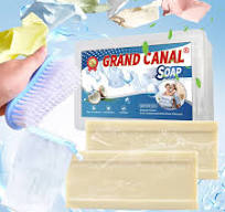 Grand Canal® Soap Bar for Stains, Grand Canal Old Soap with Brush,  Underwear Cleaning Soap Bar, All Purpose Stain Cleaner for Clothes, Shoes,  ...