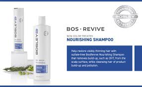 Behind the chair stylist choice winner favorite thinning haircare, 16 consecutive years. Amazon Com Bosleymd Bosrevive Nourishing Shampoo For Noticeably Thinning And Non Color Treated Hair 10 1 Fl Oz Bosley Premium Beauty