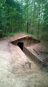 This is a great idea for an underground survival shelter that includes a blast door. 13 Storm Shelter Ideas To Keep You And Your Family Safe