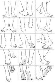 Walking Draw Feet Cerca Con Google Anatomy Reference Feet Drawing Drawing Tutorial