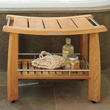 Resort Teak Shower Bench With Shelf Teak Shower Bench Teak Shower
