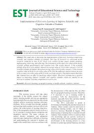 100%100% found this document useful, mark this document as useful. Pdf Implementation Of Discovery Learning To Improve Scientific And Cognitive Attitude Of Students