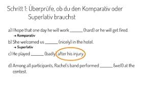 Adverbs of manner in english! Erfahre Jetzt Alles Zum Thema Adverbien Steigern Dank Learnattack