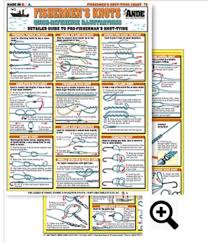 Fishermens Knot Tying Chart 2 Contains 18 Illustrations