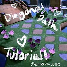 Day On Instagram So Many People Asked How I Made My Diagonal Path So Here You Go Instructions B Animal Crossing 3ds Animal Crossing Animal Crossing Qr