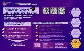 Ramai yang teringin hendak menceburi kerjaya dalam bidang pendidikan. Permohonan Uitm Januari 2021 Online Sesi 2 2020 2021