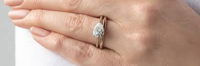 They can be made out of the same metal and may also have a similar finish. Does The Wedding Band Go On First