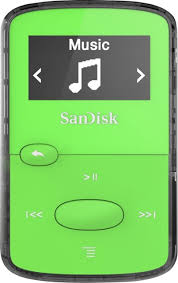 Small, unassuming, and a great bargain. Sandisk Clip Jam 8gb Mp3 Player Green Sdmx26 008g G46g Best Buy