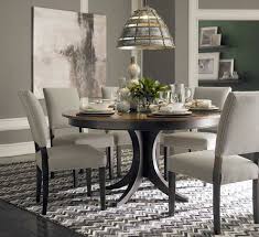 Choose from over 800 fabric types and 50 types of leathers. Custom Dining 60 Round Table By Bassett Furniture Contemporary Dining Room Other By Bassett Furniture Houzz