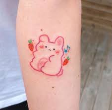 Her cute and colorful tattoos are amazing. The Idea King Cute Colorful Tattoos Facebook