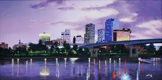 Maybe you would like to learn more about one of these? Little Rock Skyline Painting By Glenn Pollard