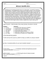 Minerals Worksheet And Interactive Notebook Activity Science Worksheets Interactive Notebook Activities Homeschool Worksheets