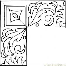 See more ideas about coloring pages borders and frames and coloring books. Nice Frame Coloring Page Coloring Page For Kids Free Pattern Printable Coloring Pages Online For Kids Coloringpages101 Com Coloring Pages For Kids
