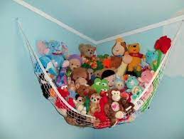 24 Completely Genius Ways To Create Storage In Your Home Toy Hammock Toy Organization Kid Toy Storage
